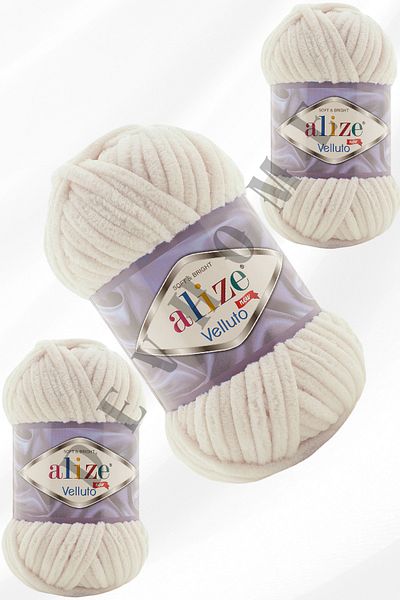 devhome Alize Velluto Velvet Hand Knitting Rope Cardigan Booties Home Boots Scarf Hat Blanket Slippers 3 Pieces