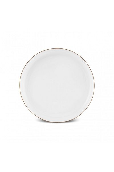 Karaca Stream Bone China Hole Gold 24-teiliges Tafelservice für 6 Personen, Mehrfarbig