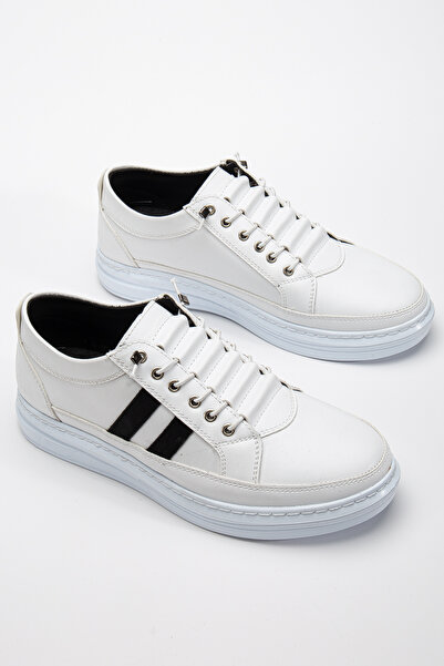 By Oxford White Color Men's Casual Lightweight Poly Stitched Sole Walking Gua...