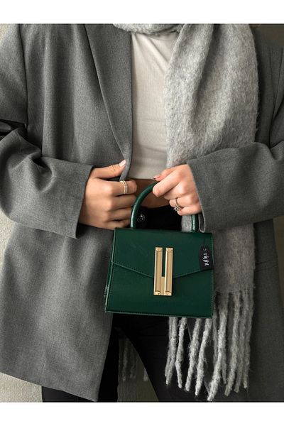 Night Geantă de mână și de umăr pentru femei Montanna Model Green