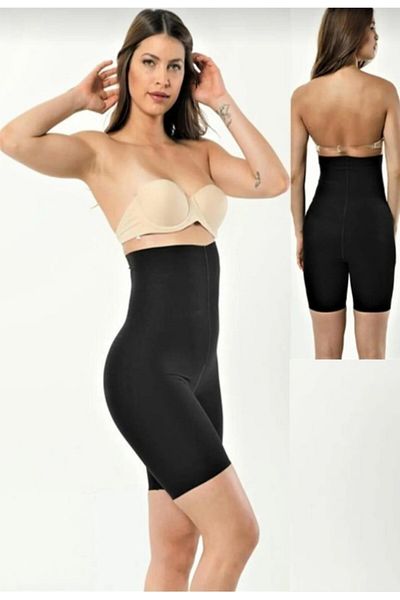 Por Favor 2 Size Reducer Laser Cut High Waist Long Ghost Corset