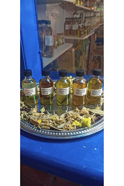 Yavuz El Yapımı Bitki Yağları Seti(Adaçayı Defne Hayıt Otu Nane Biberiye)