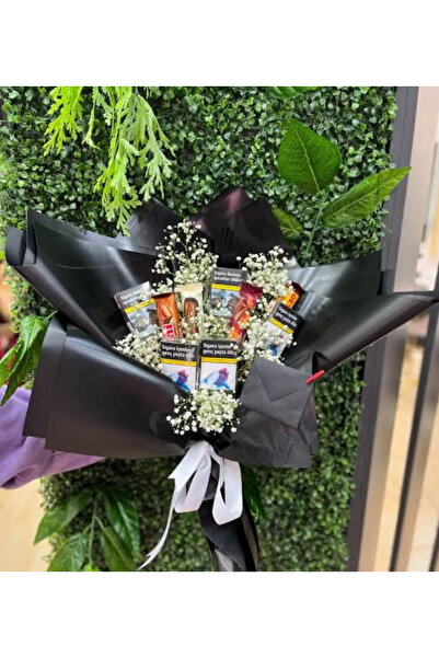 Fox Çiçek Buketi Sigara Çikolata Çiçek Buketi Hediyelik Eşya Özel Gün Kız Arkadaşa Hediye