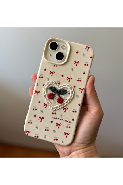 FİŞNEİLETİŞİM İPHONE 13/14 UYUMLU CHERRY KILIF