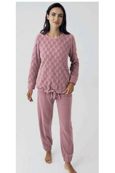 Artış Collection ARTIŞ HAVLU BÜYÜK PUANLI JAKARLI PİJAMA TAKIM   15200