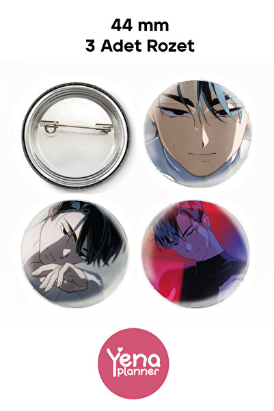 Yenaplanner Alien Stage Çanta Süsü Seti / Rozet Seti