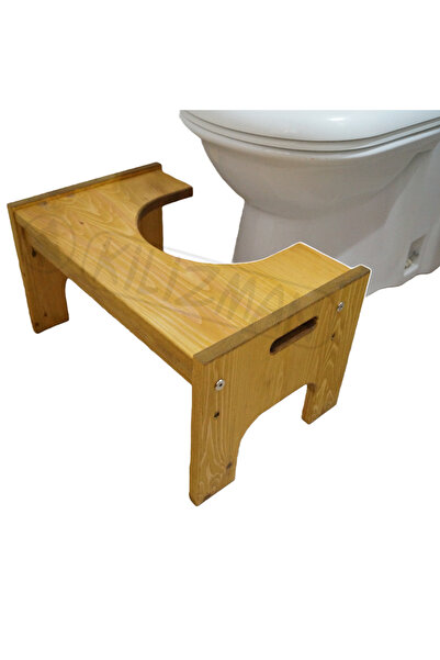 Kilizman Masif Ahşap Klozet Çömelme Ayaklığı