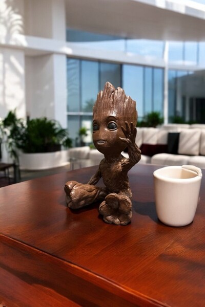 3D "Ben Groot!" Groot Figürü ( 20x15cm )