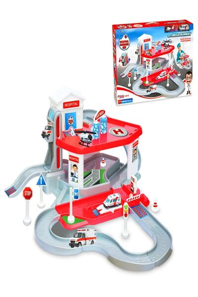 a v d a مجموعة ألعاب المرآب ميجا المكونة من طابقين من مستشفى ديدي - موقف السي...