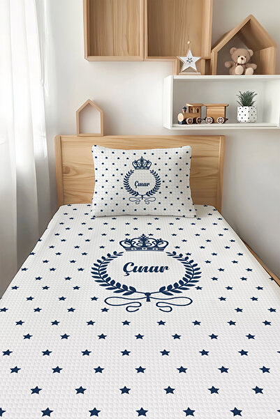 Şen Dekorasyon İsimli Yıldızlar ve Kraltacı 4 Mevsim Çocuk Pike Takımı