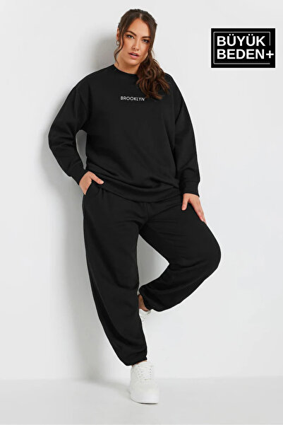 Superlife قميص نسائي ذو رقبة دائرية رفيعة مطبوع عليه ميدان بروكلين مقاس كبير ...