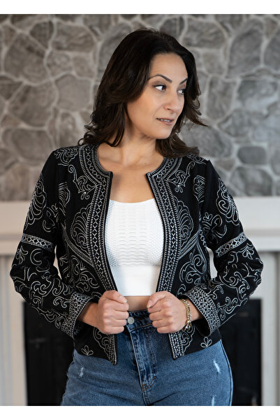 MODA İşlemeli ceket