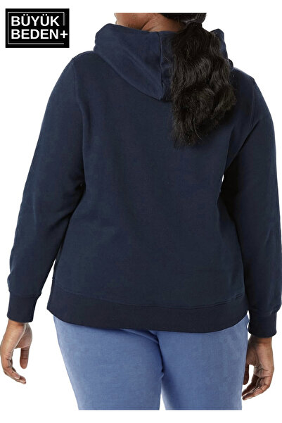 Superlife Women's Handwritten California Printed Large Size Thin Hooded Sweatshirt Spr25Bswk62