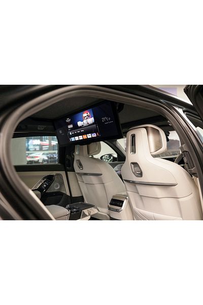 Mobilite Bmw I7 2022-2025 Touch Screen and Rear Tv Cinema Screen Compatible All Set 9H Nano Screen Protector