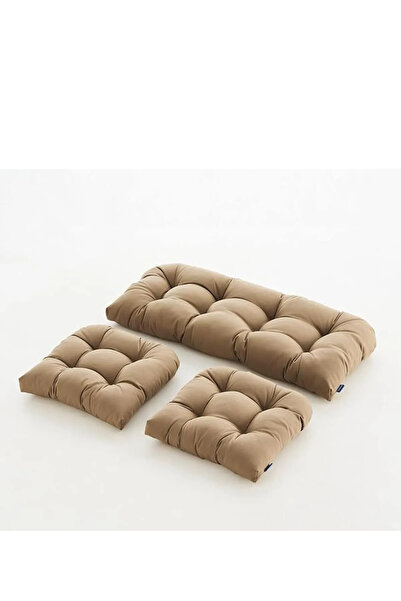 FABRİCAHOME Rattan Bahçe Balkon Mobilyası Minderi Su Geçirmez Kumaş 120x50 / ...