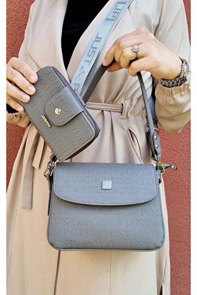 çantamgelsin Just Polo Women's 4-Piece Bag and Wallet Set