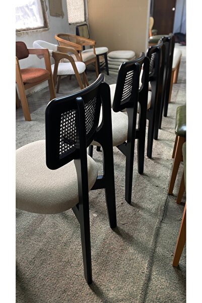 Valiant Home Zion Sandalye Hasırlı