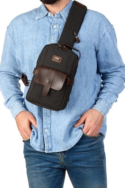 Newish Polo Νέος καμβάς ώμου και σακίδιο πλάτης