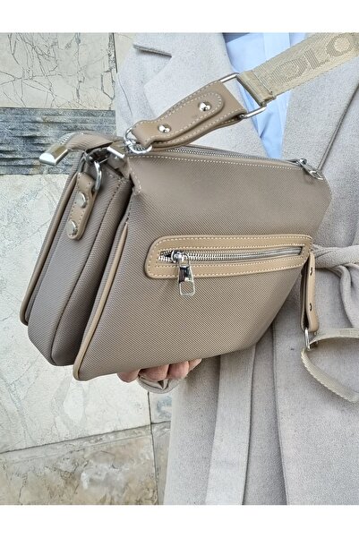 çantamgelsin JUST POLO FEMEI GEANT DE UMAR ȘI CROSSBODY CU 6 SECȚIUNI