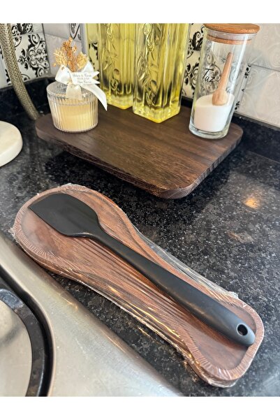sever ithalat حامل ملاعق خشبي، قاعدة ملعقة 28 سم