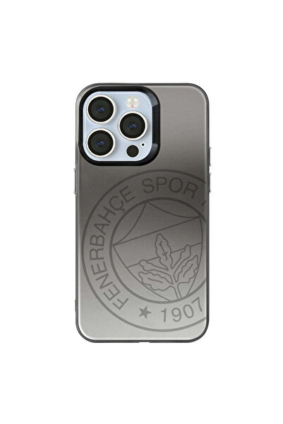 Fenerbahçe iPhone 14 Pro Fenerbahçe Premium Monochrome Büyük Logo Telefon Kılıfı