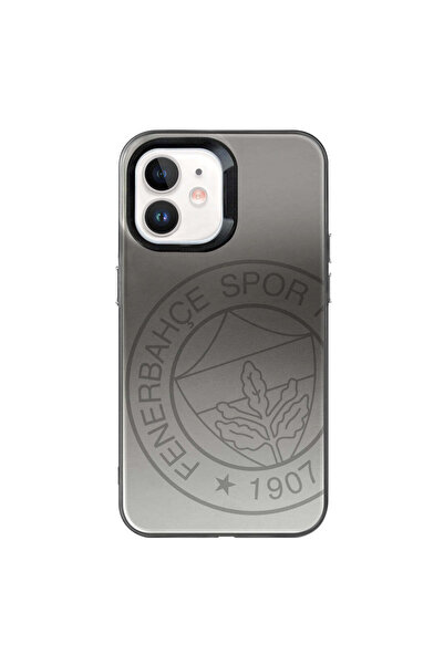 Fenerbahçe iPhone 12 Uyumlu Fenerbahçe Premium Monochrome Büyük Logo Telefon ...