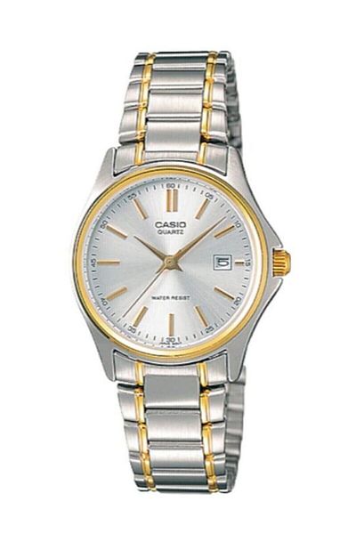 Casio Gold Silver Color Women's Wristwatch