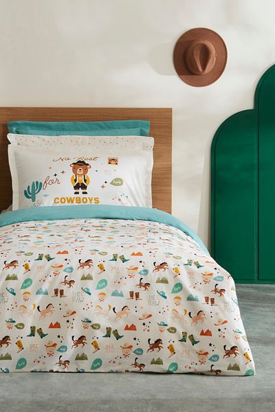 Karaca Home Set cuvertură de pilota unică Karaca Home Young Cowboys