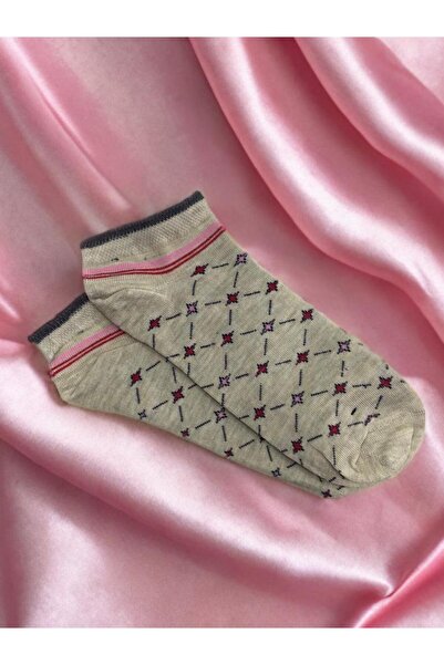 Forever Kadın 12'li Desenli Patik Çorap