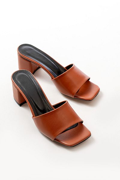 marinarosse Women's Diodore Tan Heeled Slippers