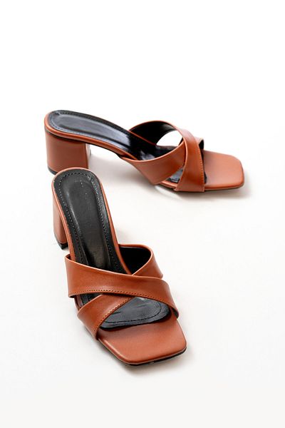 marinarosse Women's Dionis Tan Heeled Slippers