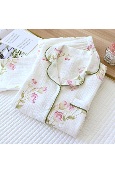 Global Organic Cotton Muslin Fabric Pajama Set