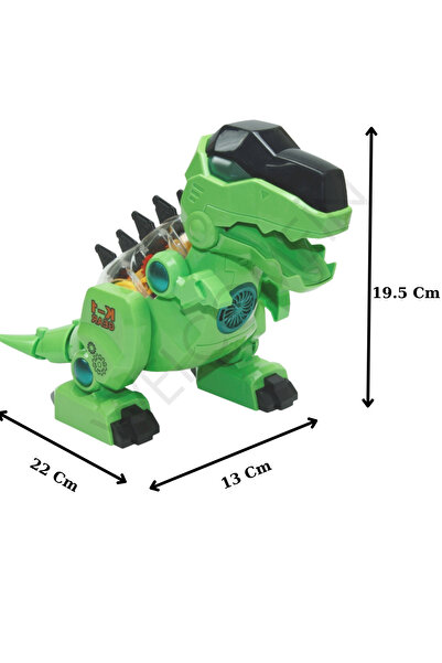 NW NessiWorld Oyuncak Işıklı, Müzikli ve Hareketli Gerçekçi Robot Dinozor