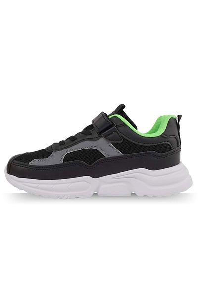 KCMN Pantofi sport ortopedici pentru copii Cool Zoom-24 - NEGRI