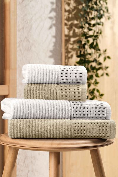 Casnack Pamir Premium Set of 4 Bath Towels