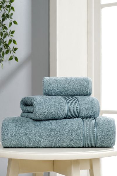 Casnack Clara Model 3-Piece Bath Towel Set