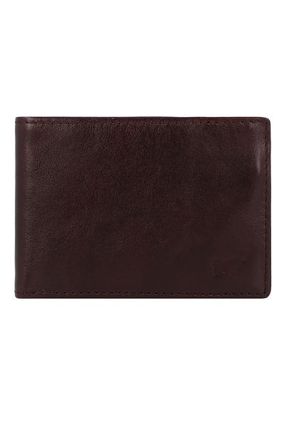 Braun Büffel Arezzo Portofel Protecție RFID Piele 10,5 cm