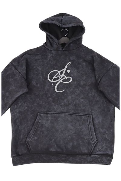 Fuddy Moda Sabrina Carpenter Unisex Oversize Hooded Sweatshirt - Back Printed, Singer Themed Hoodie