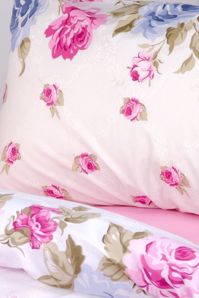 aytunç Aytunç Rose 100% Cotton Single Duvet Cover Set 160X220 cm