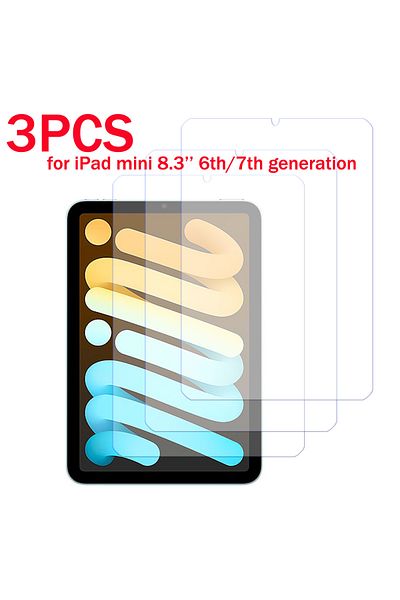 Ropada Ipd Mini7 3pcs 3pcs Glass Screen Protector For Ipad Mini (2024) 7th Generation 8.3'' Tempered Glass