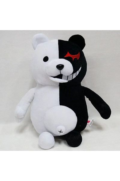 Choice 35cm White 25/35cm Anime Dangan Ronpa Super Danganronpa 2 Monokuma Black&white Bear Plush Toy Bear S
