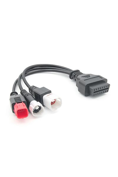 Choice 3p 4p 6p 3in 1 Newest 3 In 1 For Yamaha 3pin 4pin And Honda 6pin Obd2 Motorcycle Diagnostic Connecto