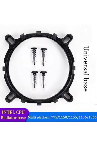 Choice 1366 115x 775 Int Motherboard Bracket 1366/115x/775 Heat Sink Fan Cpu Base Motherboard Bracket 12th