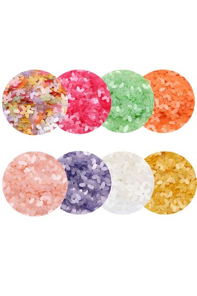 Choice 10mm Cup Five Finger Flower Sequin Paillette Loose Sequins Pailettes DIY Jewelry Making Garments ...