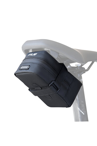 Choice حقيبة دراجة ESLNF حمراء اللون، حقيبة سرج مقاومة للماء، سعة كبيرة، ذيل ...