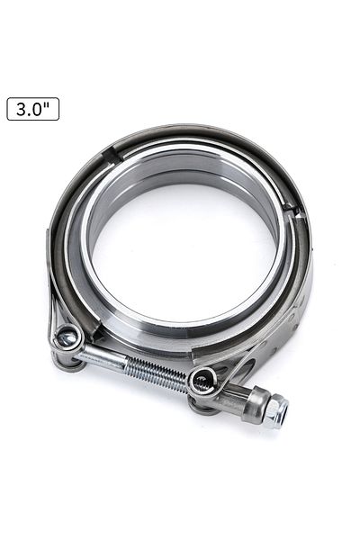 PQY 3.0 Lzone - V Band Exhaust Clamp 2.5 Inch 3 Inch 63mm 76mm Exhaust Male And Female Flange Vband Cla