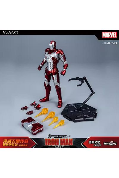 Choice Mk5 Opp Bagged Iron Man Models Kit Mecha Mark V Fondjoy 1/12 The Infinity Saga Mk5 Collectibles Join