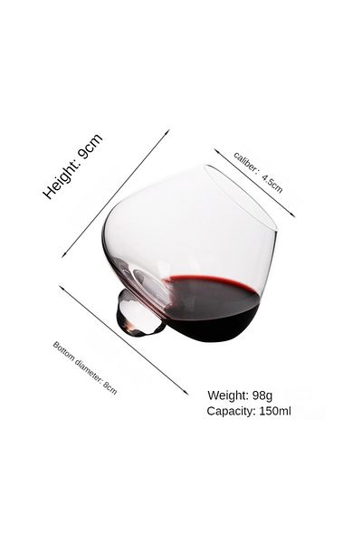 Choice 150-400ml 150ml Cognac Glasses, Whiskey Liquor Glasses, Household Beer, Red Wine, Glass Of Rock, Tum