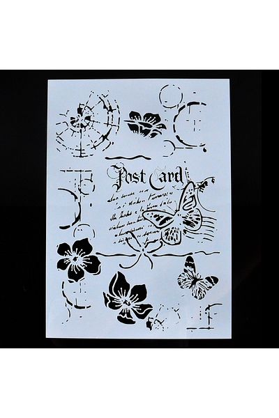 Choice A4 Size 21 By 29.7cm A4 Diy Craft Layering Flower Stencils For Walls Painting Scrapbooking Stamping