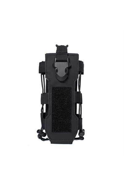 Choice حقيبة زجاجة مياه تكتيكية سوداء اللون مع جراب للتخييم والصيد في الهواء ...